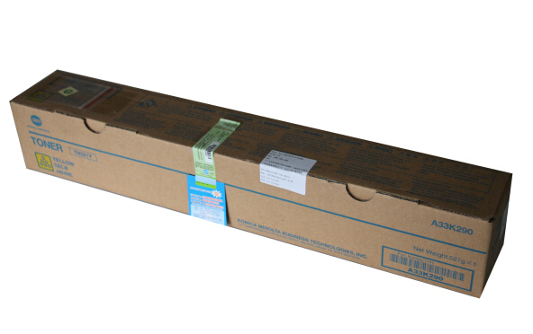 柯尼卡美能達C224e原裝碳粉 黃色