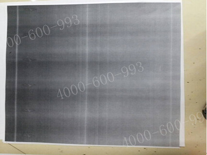 柯尼卡美能達彩色復(fù)印機C360打印沒有藍色和黃色效果圖-科頤辦公