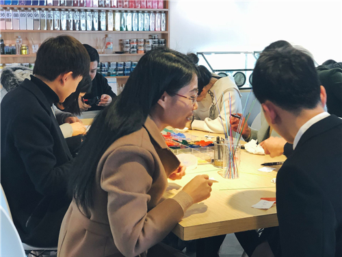 科頤2017年年會之手工DIY正在制作中...