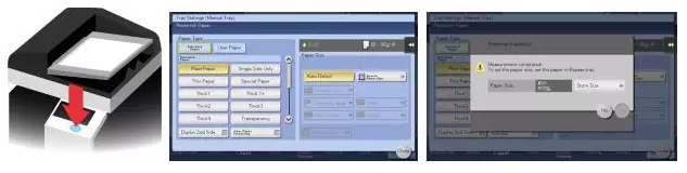 bizhub 658e系列新品配備的非常規(guī)紙張自動(dòng)檢測功能 bizhub 658e系列新品配備的非常規(guī)紙張自動(dòng)檢測功能