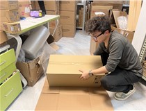 這個正在打包的柯尼卡美能達(dá)C226的定影器是你的嗎？準(zhǔn)備發(fā)走啦！